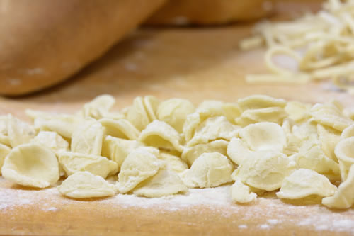 homemade cavatelli pasta - Agriturismo Masseria Spetterrata